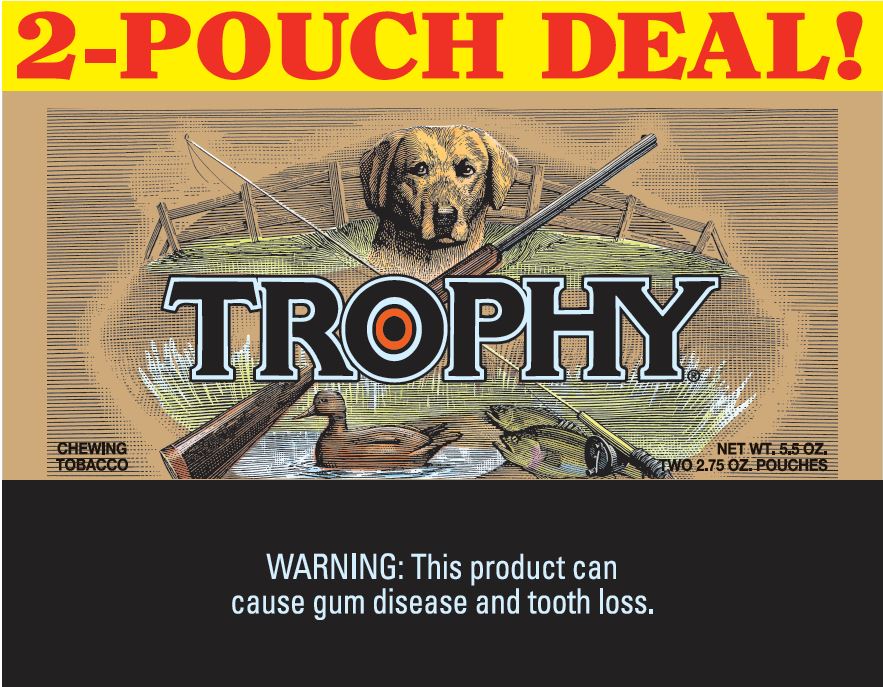 TROPHY® Chewing Tobacco 2-POUCH DEAL