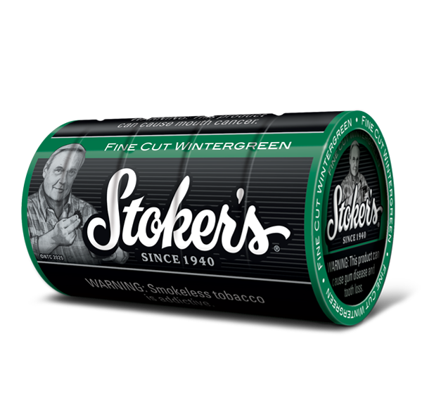Stoker's® Moist Snuff Fine Cut Wintergreen