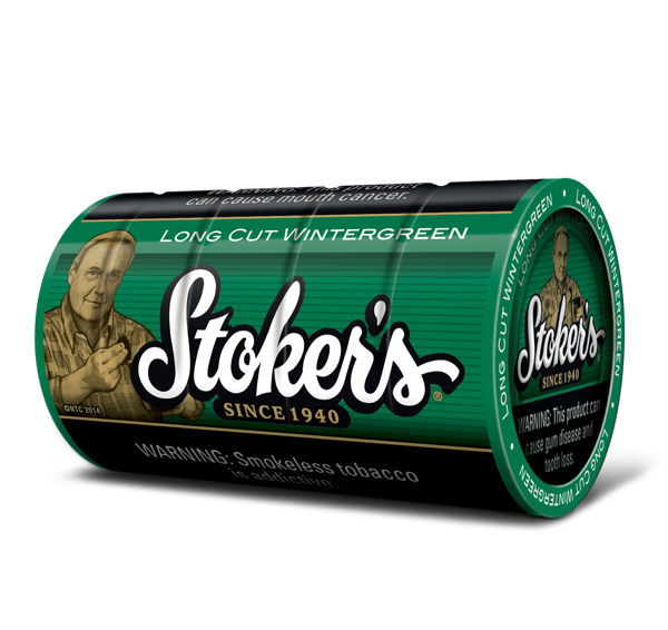 Stoker's® Moist Snuff Long Cut Wintergreen