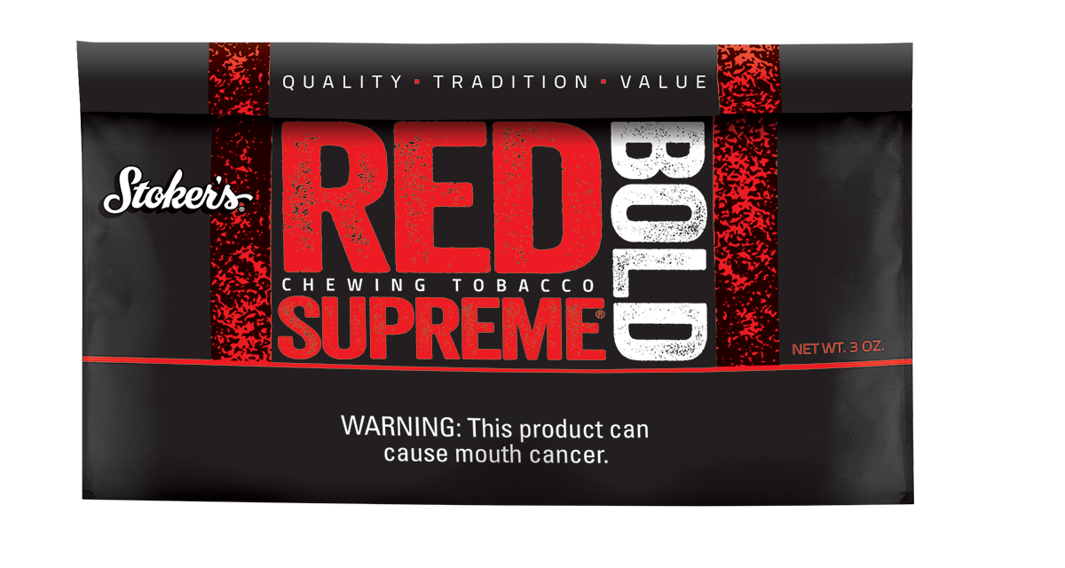 Stoker's ® Chew Red Supreme® “Bold”