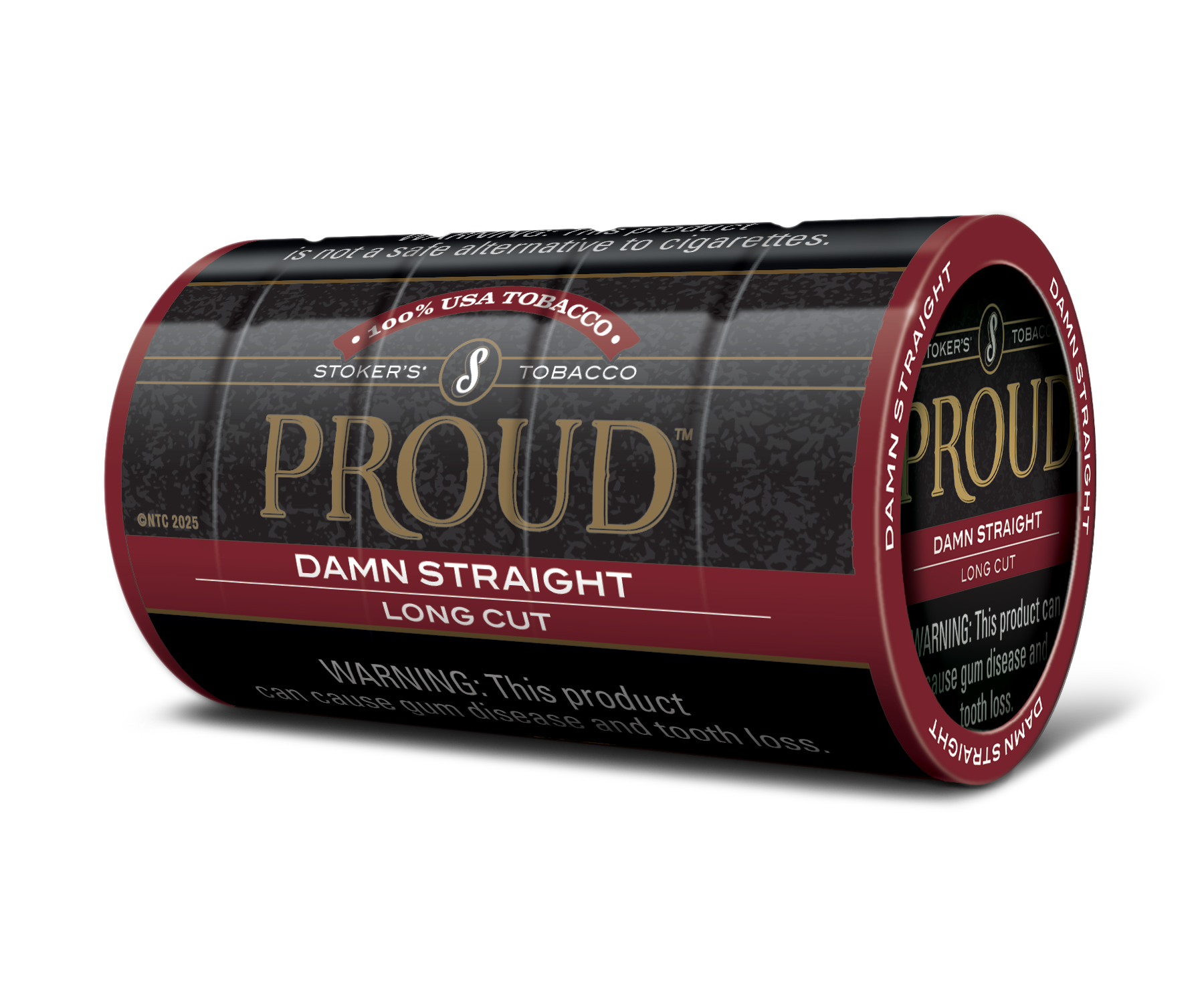 Stoker's Proud Damn Straight Long Cut Cans