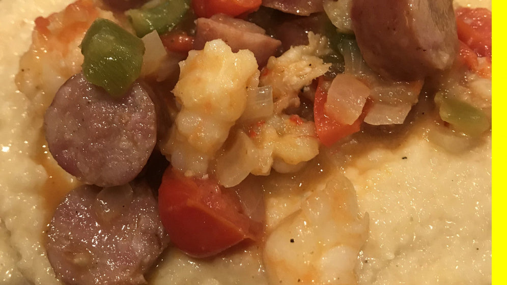 Whitetail Sausage and Grits Casserole