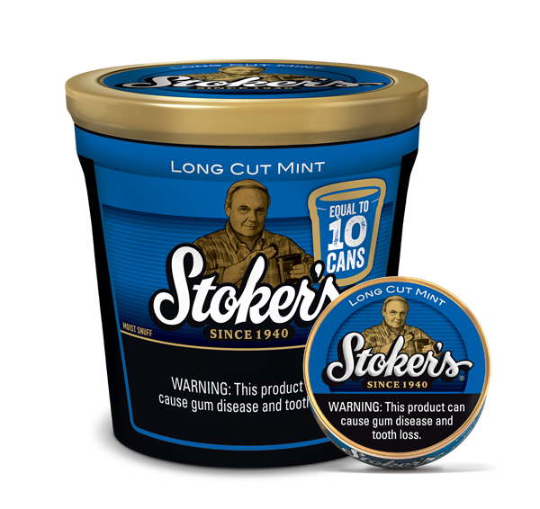 Stoker's® Moist Snuff Long Cut Mint