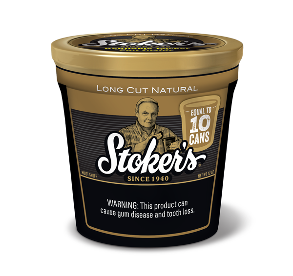 Stoker's® Moist Snuff Long Cut Natural
