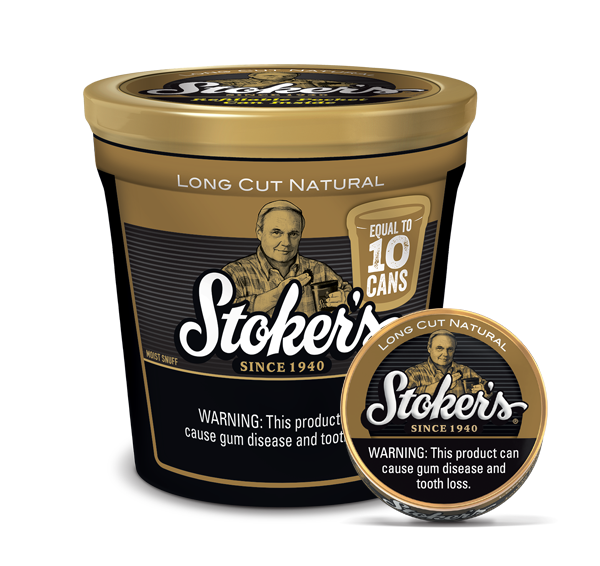 Stoker's® Moist Snuff Long Cut Natural