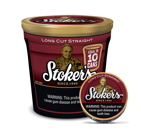 Stoker's® Moist Snuff Long Cut Straight