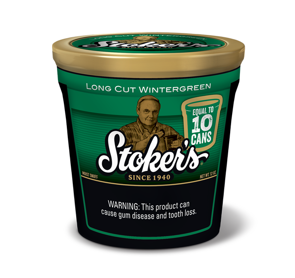 Stoker's® Moist Snuff Long Cut Wintergreen