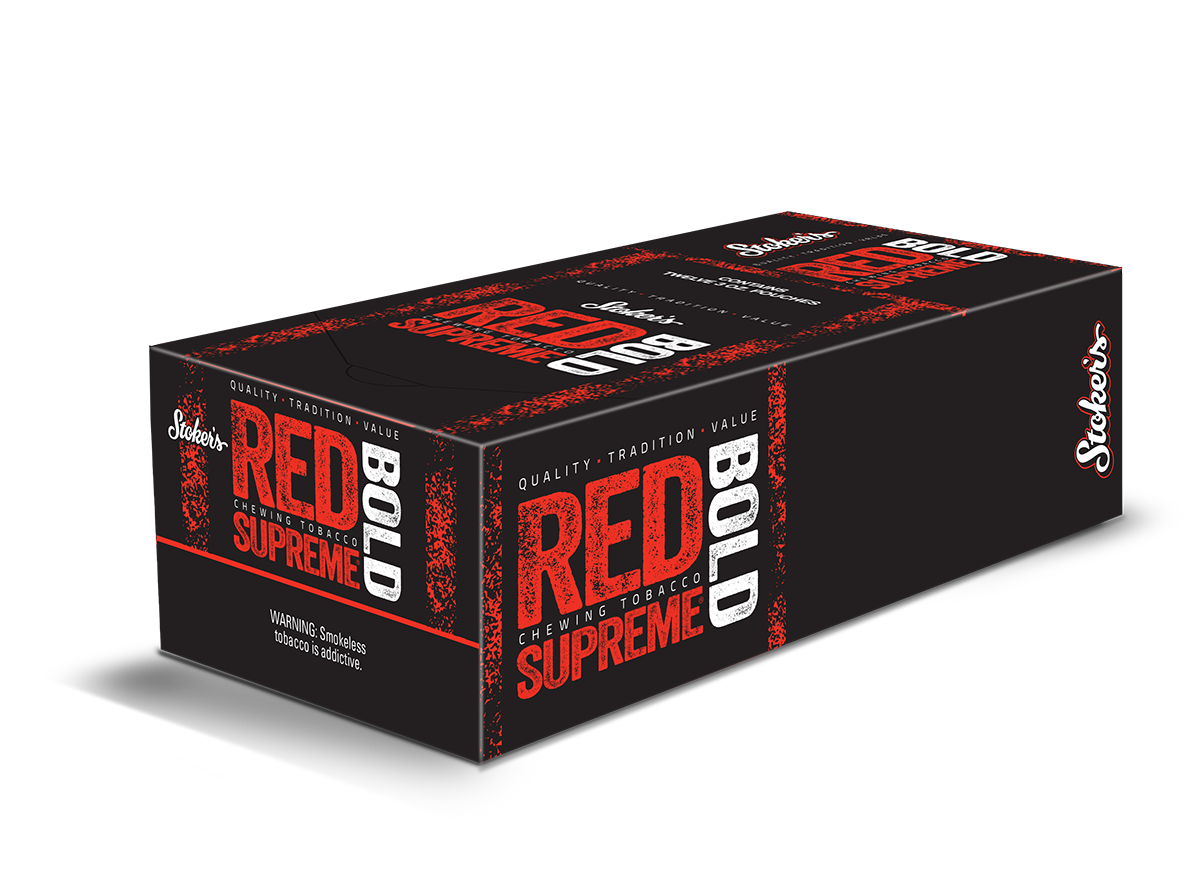 Stoker's ® Chew Red Supreme® “Bold”